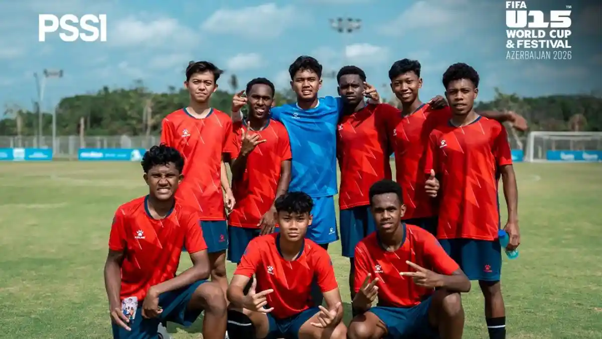 Timnas Indonesia ke Perempat Final Tier C Sepakbola Piala Dunia U-15