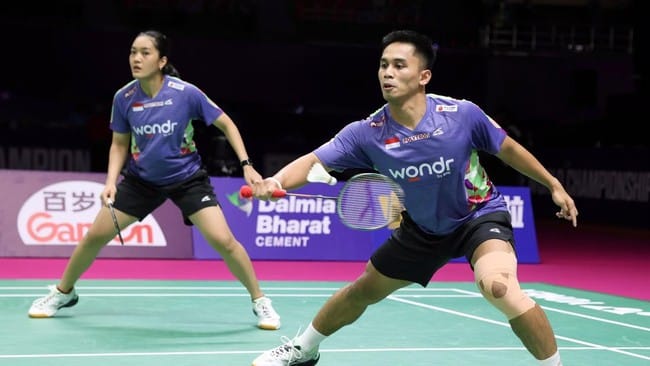 Pasangan Ganda Campuran Amri/Nita Raih Tiket Semifinal Hylo Open 2026