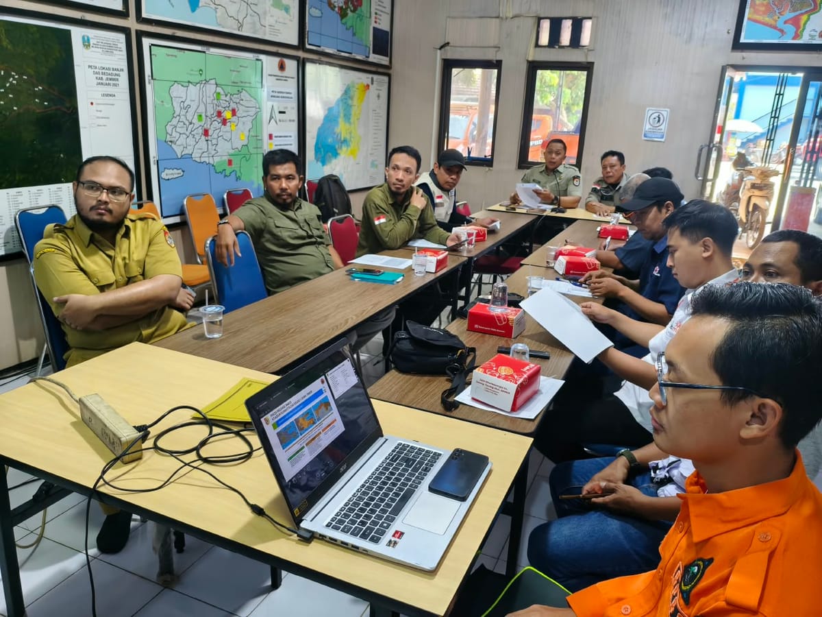 BPBD Jember Koordinasikan Distribusi Air Bersih, Perkuat Sinergi Relawan Hadapi Kekeringan