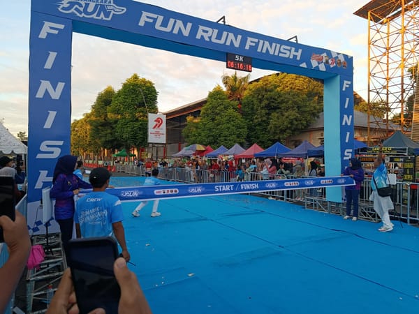 Sejumlah 1200 Pelari Ikuti Bhayangkara Run Marathon 2025 di Purwokerto