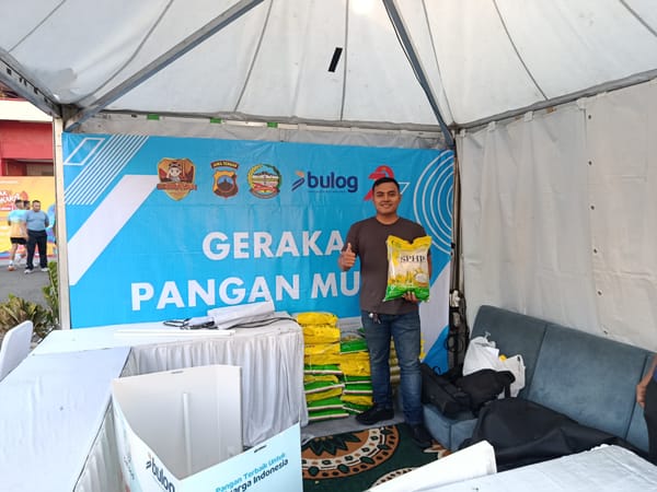 Persediaan Pangan di gudang Bulog mampu mencukupi Kebutuhan Sampai  Bulan Febuari 2026 Mendatang.