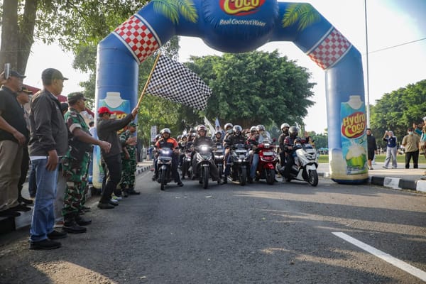 Ribuan peserta Sepeda Motor Roda Dua Ikuti Even Tour de Merapi di Sleman Tahun 2025