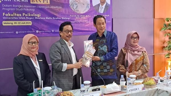 Fakultas Psikologi UIN Malang Jalani Asesmen BAN-PT,Dua Asesor Nasional Lakukan Verifikasi Lapangan untuk Penjaminan Mutu Prodi Psikologi