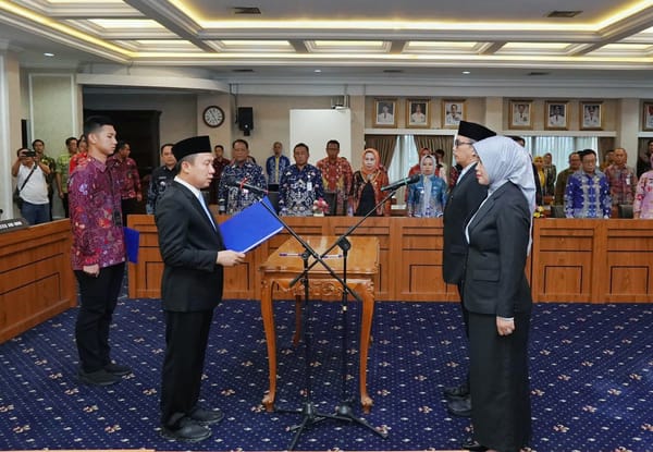 Rolling Jabatan, Gubernur Meyakini Pejabat Yang Dilantik Punya Integritas