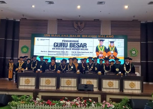 UIN Malang Kukuhkan Guru Besar Teknologi dan Biologi, Dorong Integrasi Keilmuan Multidisipliner
