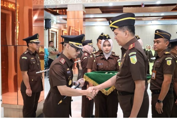 Sertijab Kejari Batu: Didik Adhyotomo Pindah ke Kalimantan Timur, Andy Sasongko Masuk kota Batu