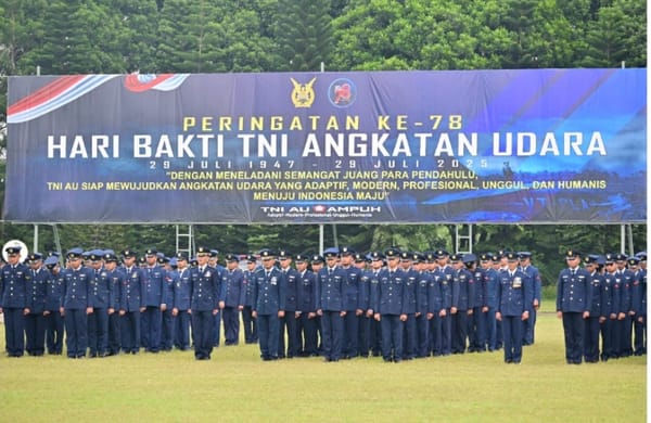 Peringati Hari Bakti ke-78, Lanud Abdulrachman Saleh Gelar Upacara Khidmat dan Aksi Sosial