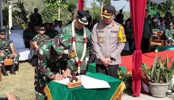 TNI Membangun Desa ke-125 di Lereng Gunung Wilis Dibuka