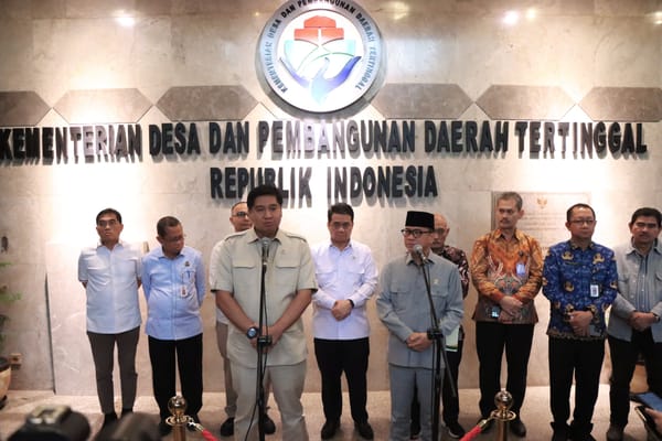 Dua Kementerian Siap  Kolaborasi Program Perumahan  Di Desa