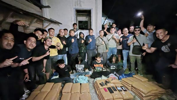 100 Kg Ganja Diamankan BNNP Sumbar dari Pengedar Antarprovinsi