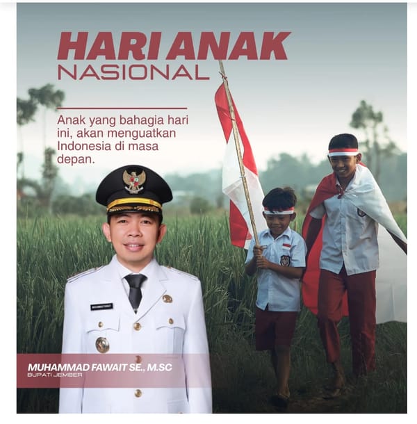 Bupati Jember Ajak Media Ciptakan Lingkungan Yang Aman Dan Ramah Anak
