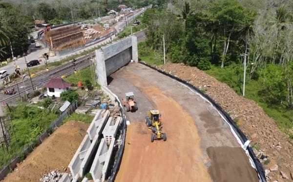 Atasi Kemacetan  Perlintasan Sebidang PU Bangun Flyover Gelumbang,  Untuk Konektivitas Jalan Lintas Palembang–Prabumulih