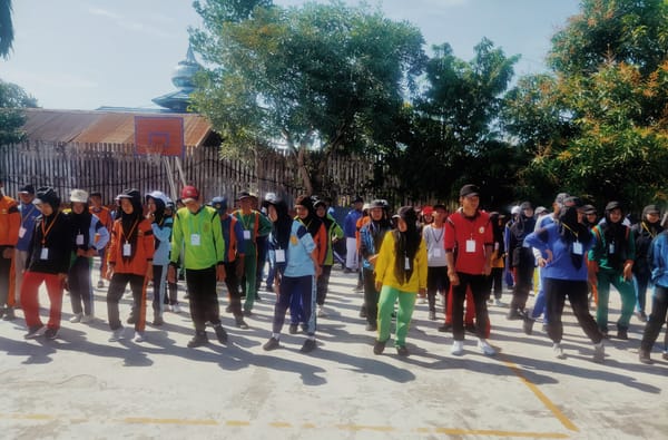 LDKM, Wadah Disiplin dan Karakter bagi 184 Catana-Catani SMK Maestro Banjarmasin
