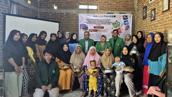 UMI Makassar Bina Pengrajin Anyaman Lontara Manfaatkan Media Digital