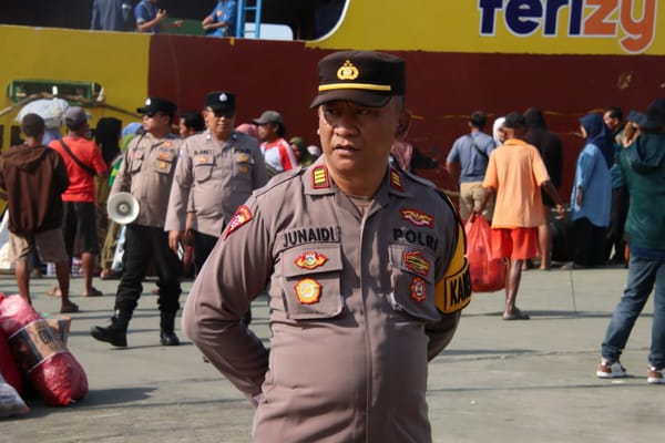 Kabag Ops Polres Sumenep Pimpin Apel Keberangkatan Patroli Safari Kepulauan