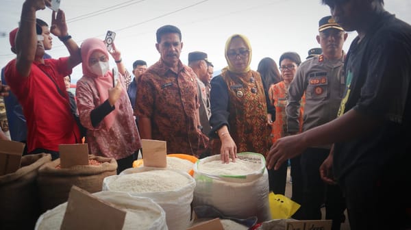 Pemkot Ambon Sidak Harga Bapok di Pasar Mardika