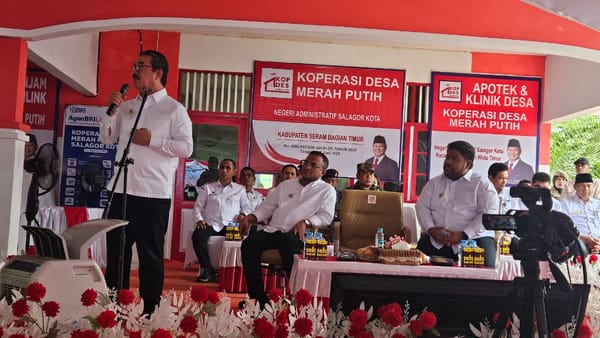 Gubernur Maluku Ikuti Peluncuran Kopdeskel Merah Putih Secara Daring