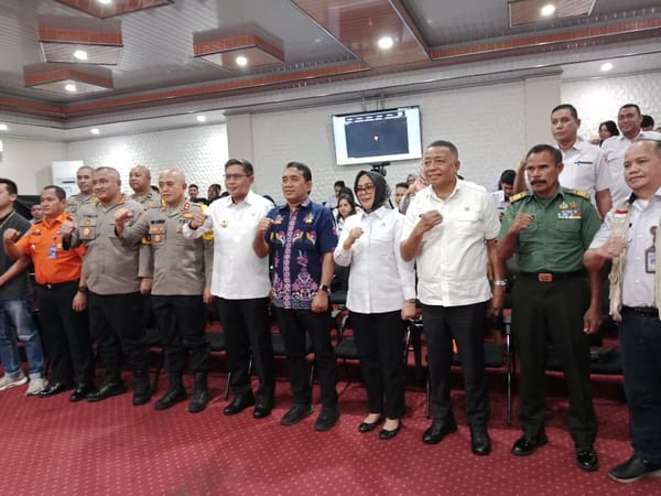 Pemkot Ambon Sosialisasi & Rapat Teknis Kesiapan Penyelenggaraan Call Center Darurat 112