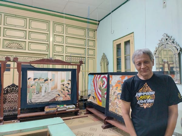 Ada Nilai Mandiri dan Saling Tolong  di Kampung Batik Laweyan