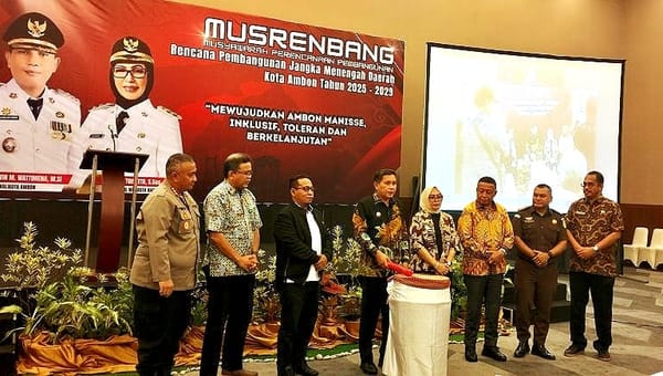 Wali Kota Ambon Buka Musrembang RPJMD