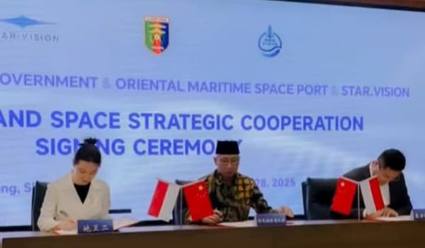 Perusahaan Teknologi Luar Angkasa Tiongkok, Akan Luncurkan Satelit Lampung-1.