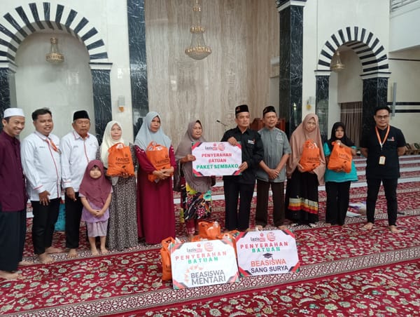 LazisMu Al Furqon Kota Banjarmasin Salurkan Bantuan Berdayakan UMKM Dan Masyarakat