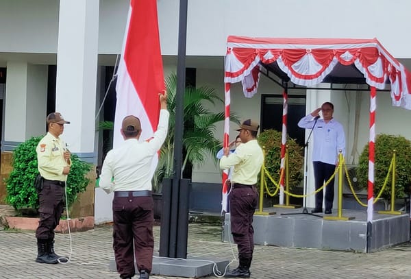 LPP RRI Banjarmasin Gelar Upacara Harlah Pancasila ke-80