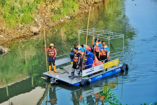 Hari Lingkungan Hidup ,Di Solo Dengan Aksi  Bersih Bersih Sungai