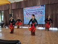 Tari Gambong Sambut Pensiunan RRI se-Jogloseto