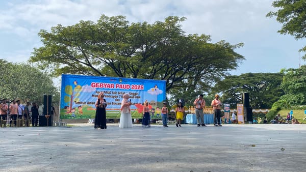 Gebyar Paud Di Solo, Lucu dan Seru