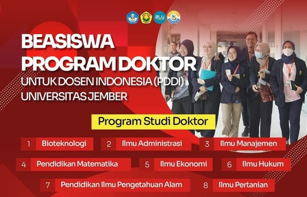 Universitas Jember Dipercaya Selenggarakan 8 Program Doktor