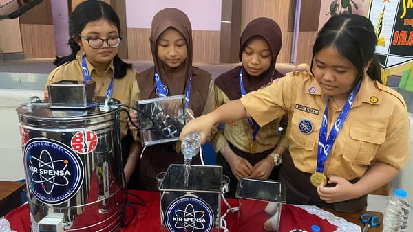 Alat Pasteurisasi Susu Karya Siswa SMP 1 Solo Raih  Prestasi Ajang Internasional