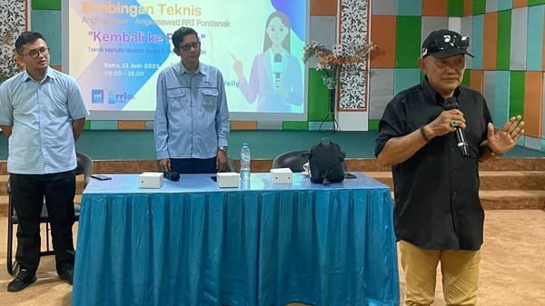 RRI Pontianak Gelar Bimtek “Kembali ke Radio” Tingkatkan Kompetensi di Era Digital