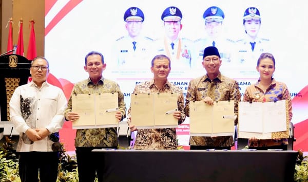 Gubernur Mirzani Djausal Tekankan Pentingnya Kolaborasi Ditengah Tantangan Pembangunan.