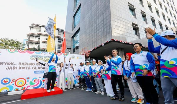 Meriahkan Rangkaian HUT ke-498 Kota Jakarta, DPRD DKI Ikut Fun Walk