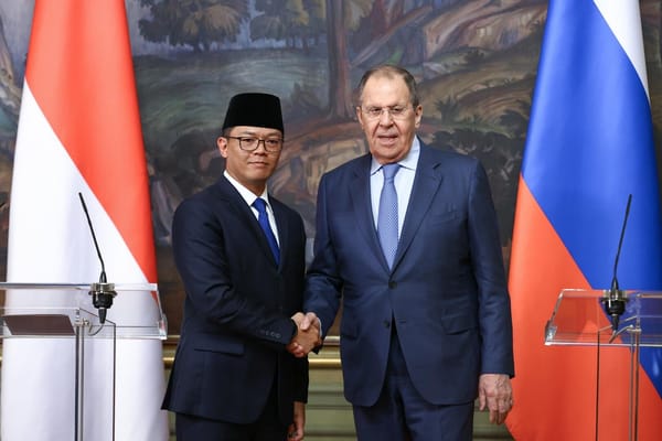 Menlu RI - Menlu Rusia Bertemu Bahas Persiapan Kunjungan Presiden Prabowo ke St. Petersburg