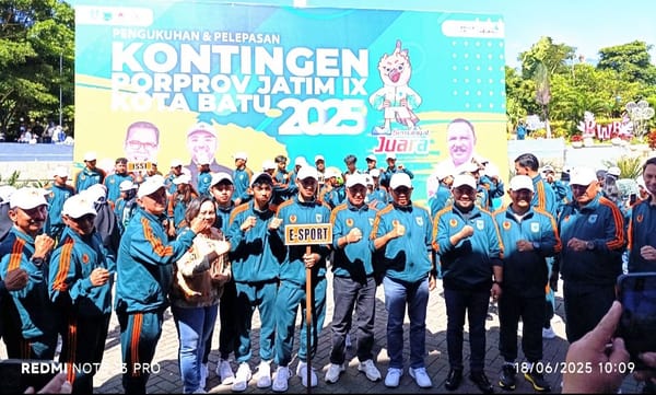 Walikota Batu Beri Motivasi: Jadikan Porprov sebagai Panggung Kehormatan Kota Batu