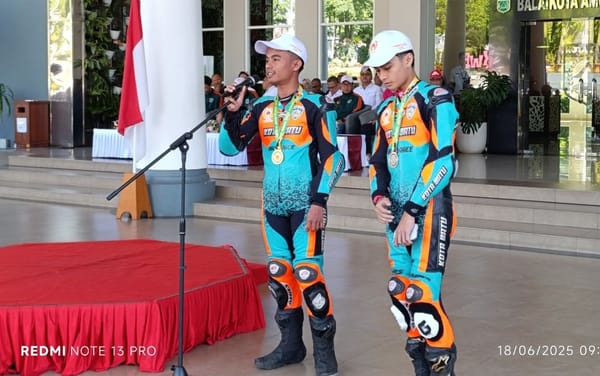 Aksi Racer Kota Batu  Membanggakan   ! Atlet Balap Motor Tampil Bawa Medali dan Semangat Juang Tinggi