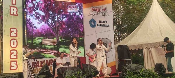 Warga dan Mahasiswa Banjarmasin Apresiasi Bamara Book Fair 2025