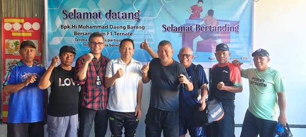 Petenis Meja F-One Ternate Adu Kekuatan Di Manado