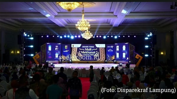 Wagub Lampung Jihan Buka Grand Final Pemilihan Muli - Mekhanai Provinsi Lampung.