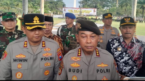 Polda Jatim Pimpin Apel Operasi Aman Suro 2025, 950 Personel Disiagakan di Madiun