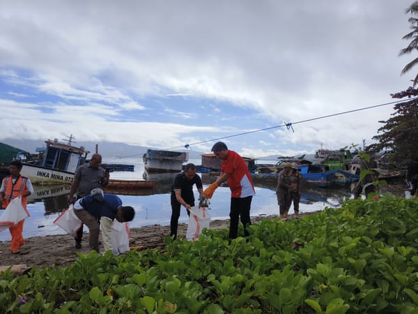 Jelang HUT KOTA Ambon, Pemkot buka Pekan Beli Sampah Plastik Rp 5000,- per Kg.