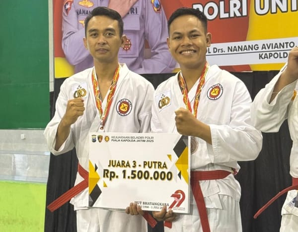 Kapolda Jatim Cup 2025, Polres Batu Buktikan Kualitas di Arena Bela Diri
