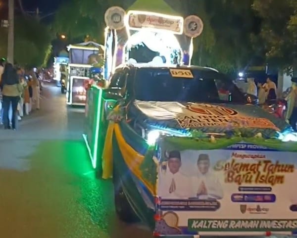 Pawai Muharram Keliling Kota Palangkaraya Libatkan Berbagai Kalangan