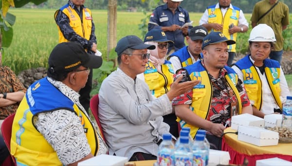 Menteri PU Dorong Peningkatan Produktivitas Pertanian DI  Pondok Ngawi