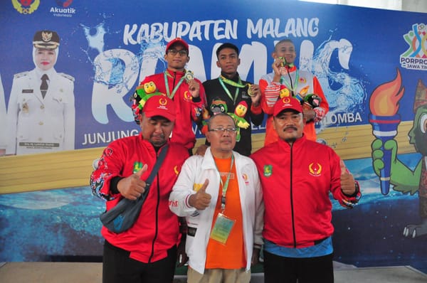 Cabor Renang dan Judo Sumbang  Medali untuk Kabupaten Sumenep