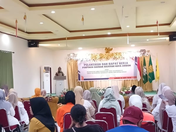 Wakil Walikota  Ambon Buka Raker Aisyiyah Muhammadiyah.