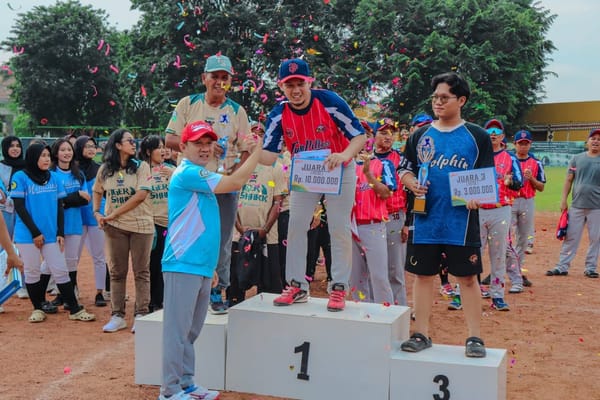Tekuk Tigershark 12-0, Two Pillar Jawara Kejurnas Softball Outsiders Inc Cup 2025.