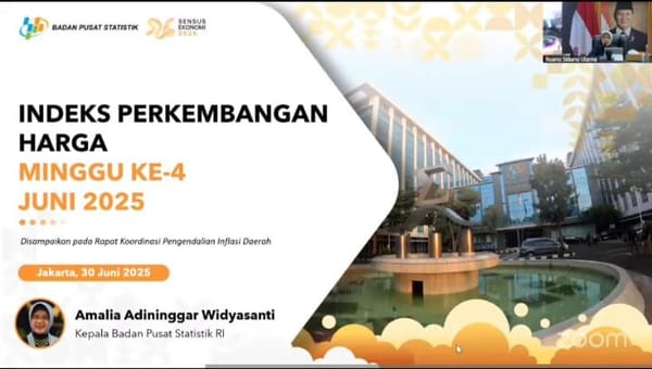 Penurunan IPH Provinsi Lampung, Dipicu Komoditas Bawang Putih, Cabai Merah, dan Beras.